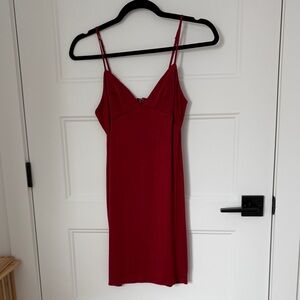 Forever 21 Red Camisole Top with Spaghetti Straps
